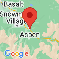Map of Aspen, CO